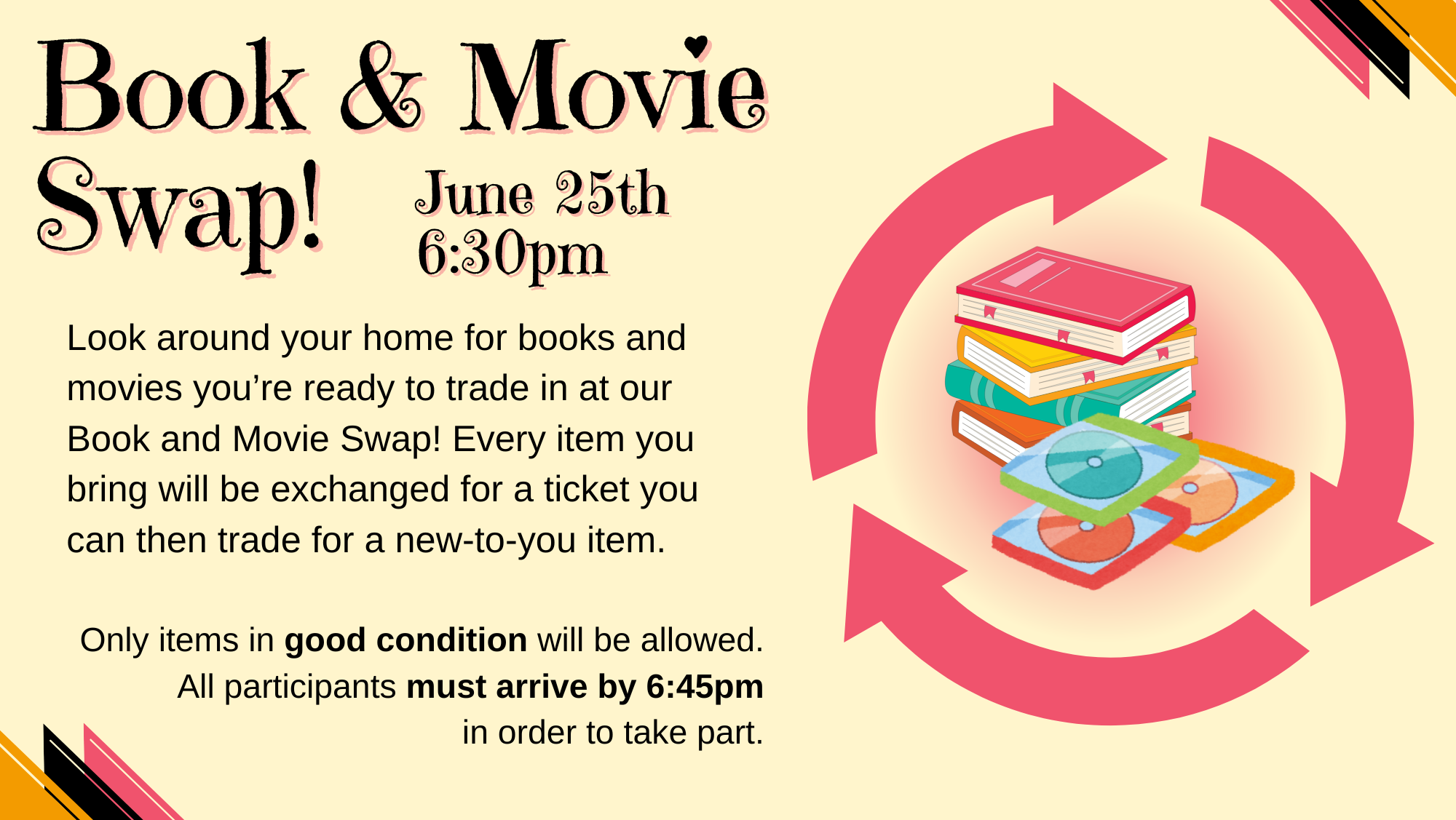 Book and Movie Swap