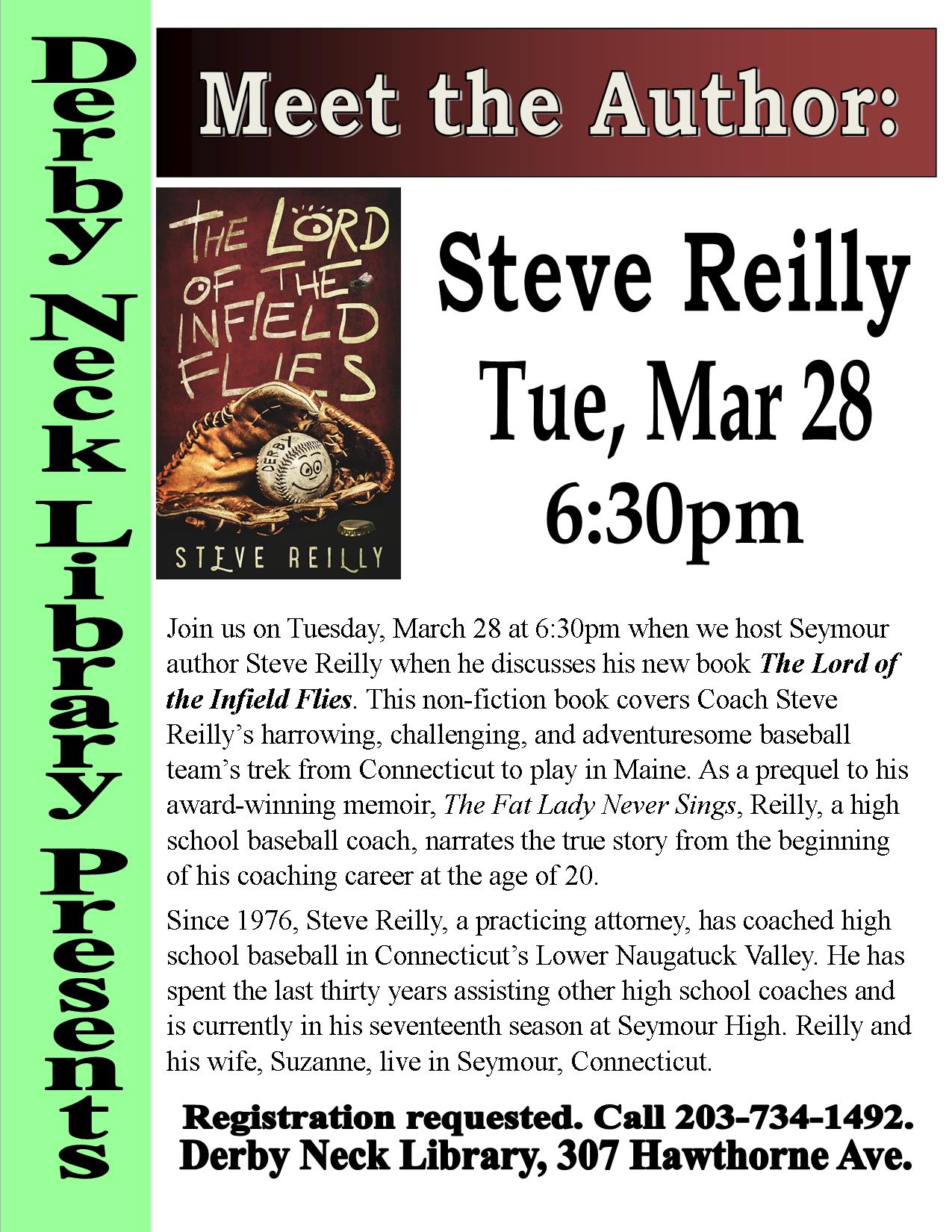 Meet the Author - Steve Reilly: The Lord of the Infield Flies