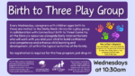 Birth to Three Play Group