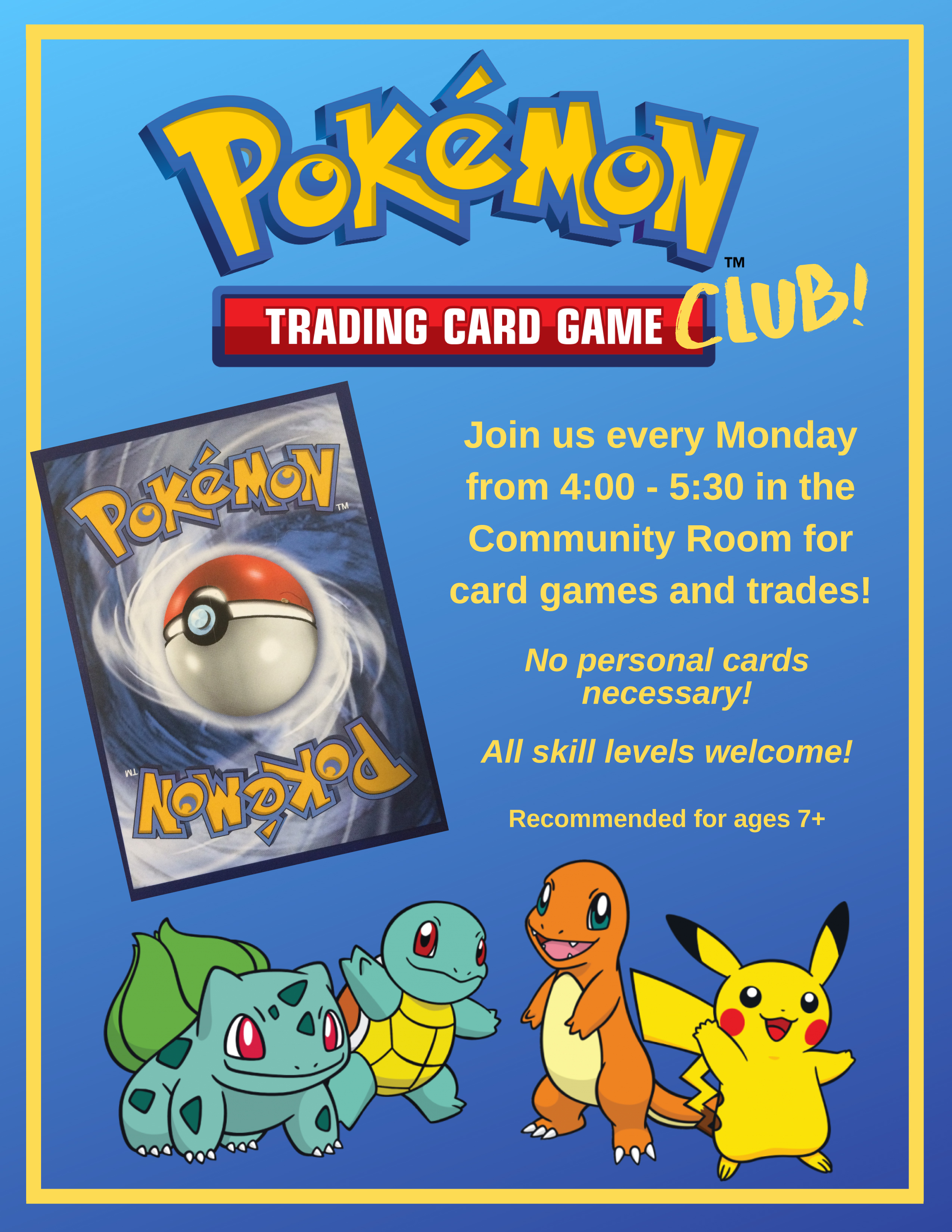 Pokemon Trading Card Game Club