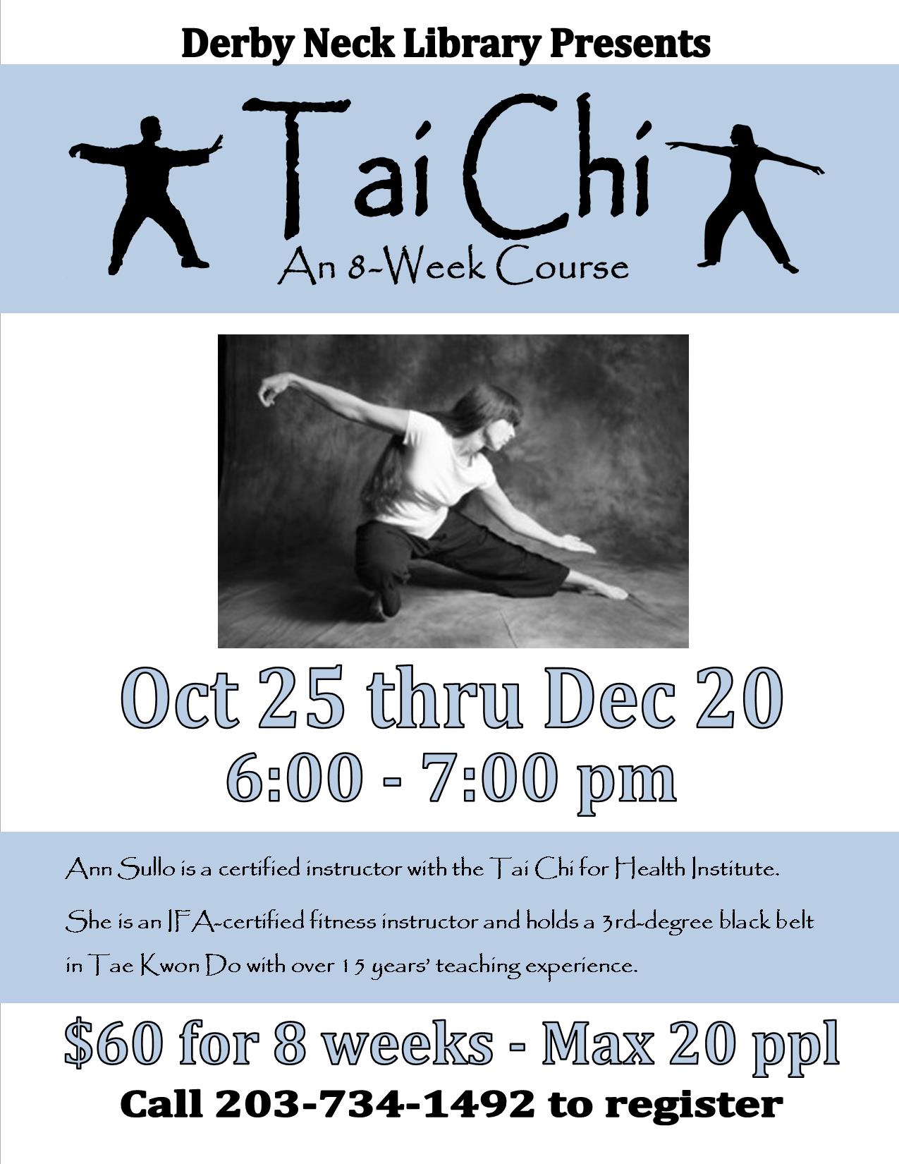 Tai Chi: An 8-Week Course