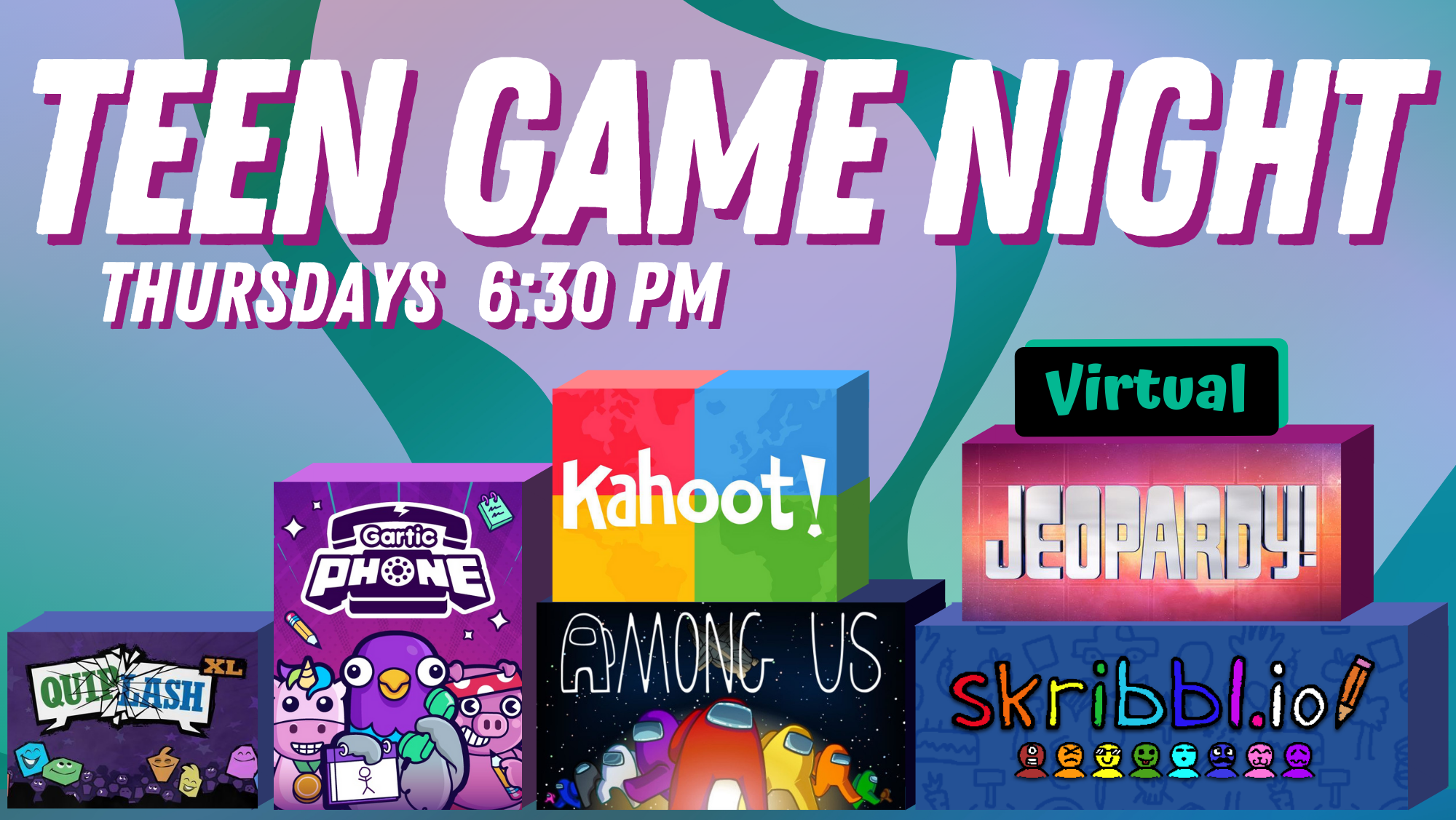 Virtual Teen Game Night