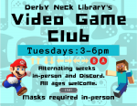 Video Game Club - In-Person (Community Room)