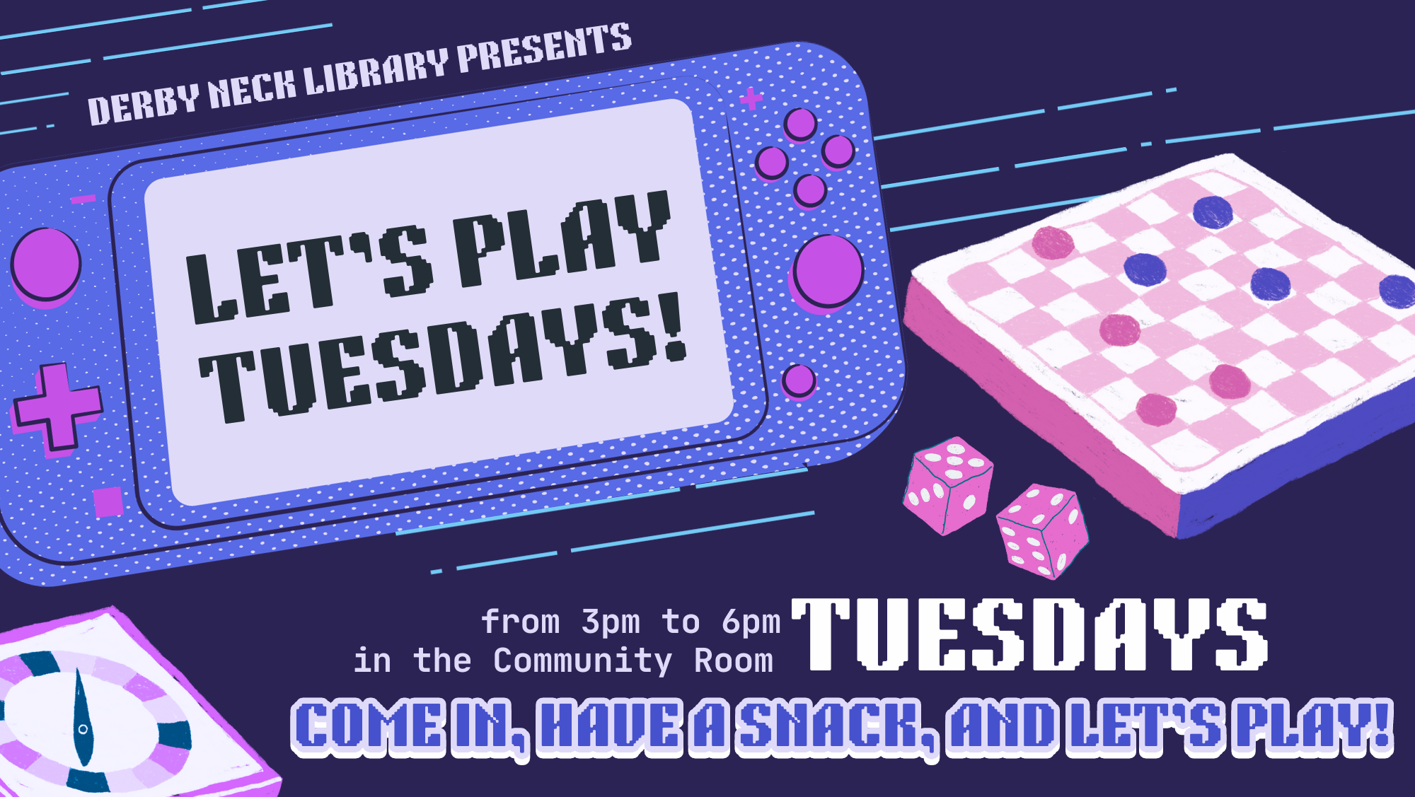 CANCELLED - Let's Play Tuesdays!